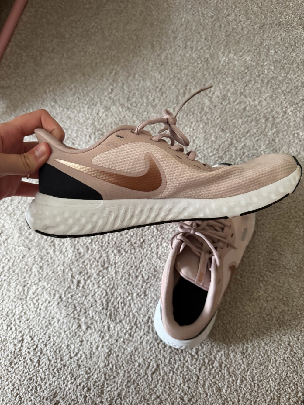 Nike Women’s Sneakers in Light Blush Pink